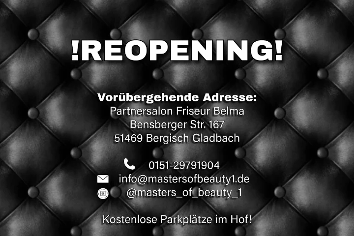 Masters of Beauty® – Innenstadt, Bergisch Gladbach